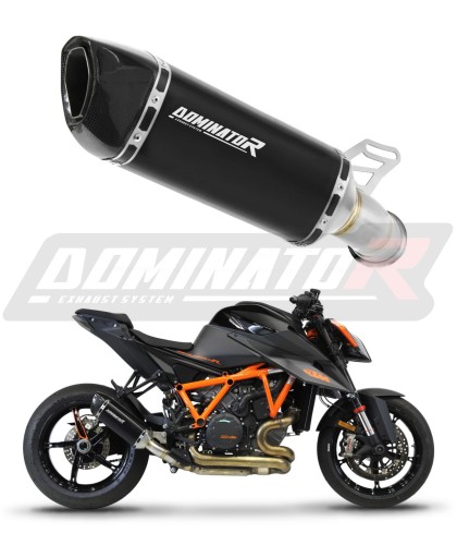 exhaust muffler DOMINATOR HP6 BLACK fits to KTM 1290/1390 Super Duke 2020  2025