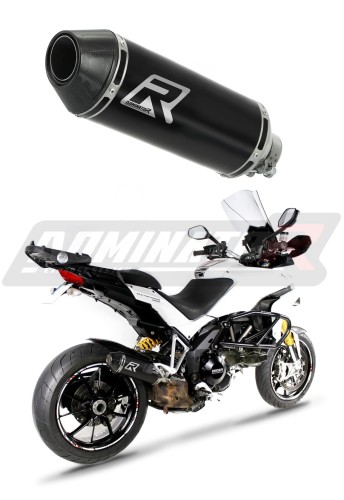exhaust muffler DOMINATOR HP3 BLACK fits to Ducati MTS MULTISTRADA 1200 2010  2014