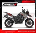 kompletny układ wydechowy z tłumikiem DOMINATOR Full System HP7 CZARNY pasujący do motocykla Benelli TRK 702 / TRK 702X 2023 - 2024 3
