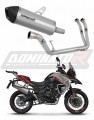 kompletny układ wydechowy z tłumikiem DOMINATOR Full System Tytanowy HP7 pasujący do motocykla Benelli TRK 702 / TRK 702X 2023 - 2024 5