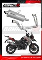 kompletny układ wydechowy z tłumikiem DOMINATOR Full System Tytanowy P7 pasujący do motocykla Benelli TRK 702 / TRK 702X 2023 - 2024
