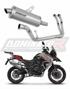 Benelli TRK 702 / TRK 702X 2023 - 2024 Sistem complet cu colector si toba de esapament Titan P7 + dB killer