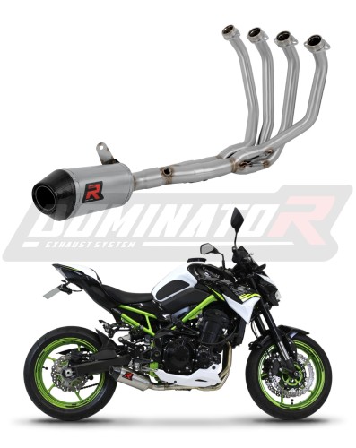 complete exhaust system with muffler DOMINATOR Full System HP3 fits to Kawasaki Z 900 A2 2020  2024