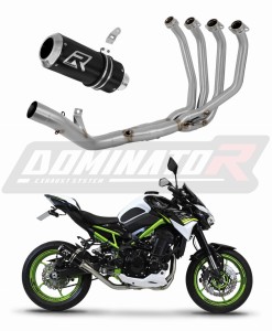 Kawasaki Z 900 A2 2020 - 2024 Sistem complet cu colector si toba de esapament GP NEGRU + dB killer