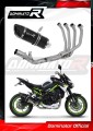kompletny układ wydechowy z tłumikiem DOMINATOR Full System HP6 CZARNY pasujący do motocykla Kawasaki Z 900 A2 2020 - 2024 2