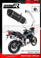 exhaust muffler DOMINATOR homologated road legal BLACK HP1 fits to BMW F850GS Adventure 2016  2020 2