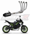 kompletny układ wydechowy z tłumikiem DOMINATOR Full System HP3 CZARNY pasujący do motocykla Kawasaki Z 900 2017 - 2019