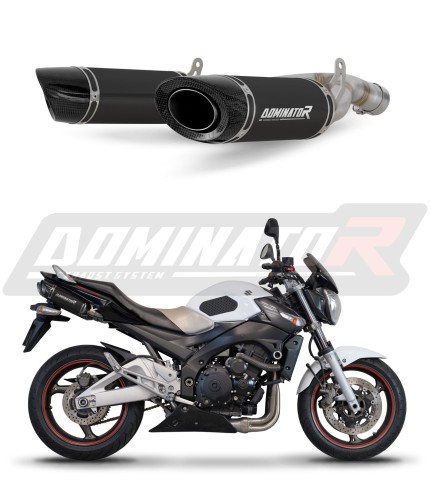 exhaust muffler DOMINATOR HP8 BLACK fits to Suzuki GSR 600 2006  2011
