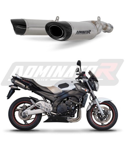 Suzuki GSR 600 2006 - 2011 EXHAUST Muffler Auspuff Sportauspuff Silencer Echappement Silencieux Scarico Scarichi Escape Wydech Tłumik HP8 DOMINATOR x