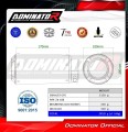 ZX10R EXHAUST Suzuki Muffler Auspuff Sportauspuff Silencer Echappement Silencieux Scarico Scarichi Escape Wydech Tłumik GPS 2016 - 2020 Dominator 4
