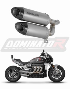 TRIUMPH ROCKET 3 GT 2019 - 2024 Toba de esapament Titan HP8 + dB killer