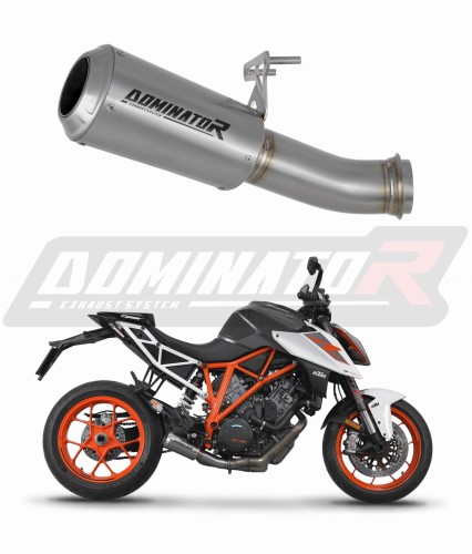 exhaust muffler DOMINATOR GPS Low Level fits to KTM 1290 SUPER Duke / R 2014  2016