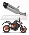 exhaust muffler DOMINATOR titanium HP8 Low Level fits to KTM 1290 SUPER Duke / R 2014  2016