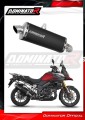 exhaust muffler DOMINATOR P7 BLACK fits to Suzuki DL 1000 VStrom 2014  2016 2