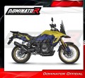 kompletny układ wydechowy z tłumikiem DOMINATOR Full System HP6 CZARNY pasujący do motocykla Suzuki V-Strom 800 SE / DE 2023 - 2024 3