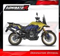 complete exhaust system with muffler DOMINATOR Full System MX2 BLACK fits to Suzuki VStrom 800 SE / DE 2023  2024 3