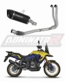kompletny układ wydechowy z tłumikiem DOMINATOR Full System HP6 CZARNY pasujący do motocykla Suzuki V-Strom 800 SE / DE 2023 - 2024 5