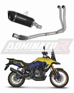 Suzuki V-Strom 800 SE / DE 2023 - 2024 Sistem complet cu colector si toba de esapament HP6 NEGRU + dB killer
