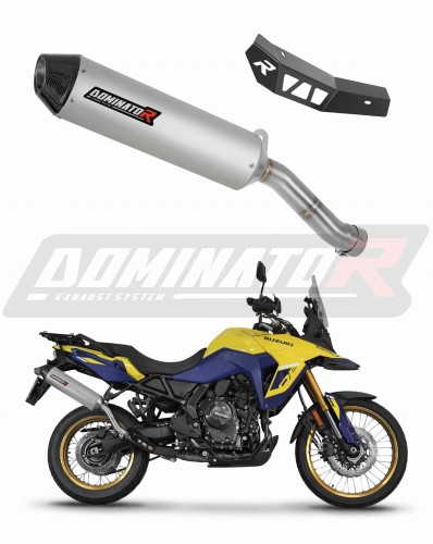 exhaust muffler DOMINATOR MX2 fits to Suzuki VStrom 800 SE / DE 2023  2024 5