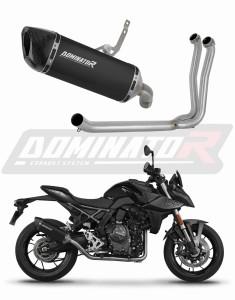Suzuki GSX-8S / 8R 2022 - 2024 Sistem complet cu colector si toba de esapament HP6 NEGRU + dB killer