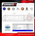 YBR 125 EXHAUST Yamaha Muffler Auspuff Sportauspuff Silencer Echappement Silencieux Scarico Scarichi Escape Wydech Tłumik OVR 2009 - 2018 DOMINATOR  1