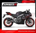 kompletny układ wydechowy z tłumikiem DOMINATOR Full System HP6 CZARNY pasujący do motocykla Aprilia RS 457 2024 - 2026 5
