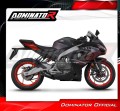 kompletny układ wydechowy z tłumikiem DOMINATOR Full System HP8 CZARNY pasujący do motocykla Aprilia RS 457 2024 - 2026 4