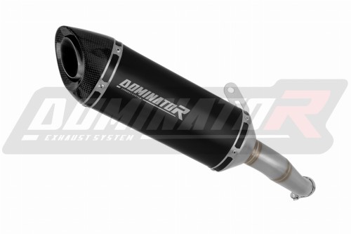 wydech tłumik DOMINATOR HP8 CZARNY pasujący do motocykla Yamaha MT-03 2020 - 2023 2