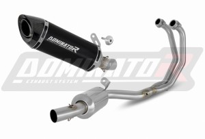 Yamaha MT-03 2020 - 2023 Full Exhaust System Collector Silencer HP8 BLACK + dB killer medium
