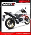 Yamaha YZF-R3 2022 Exhaust Muffler Auspuff Sportauspuff Silencer Echappement Silencieux Scarico Marmitta Scarichi Escape Wydech Tłumik HP8 BLACK DOMINATOR Exhaust System 2