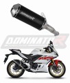 exhaust muffler DOMINATOR OV G2 BLACK fits to Yamaha YZFR3 2019  2024 2