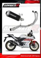 complete exhaust system with muffler DOMINATOR Full System OV G2 BLACK fits to Yamaha YZFR3 2019  2024 3