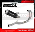 Yamaha YZF-R3 2022 Exhaust Muffler Manifold Collector Auspuff Sportauspuff Silencer Echappement Silencieux Scarico Marmitta Scarichi Escape Wydech Tłumik Kolektor OV BLACK DOMINATOR Full Exhaust System 1