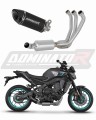 kompletny układ wydechowy z tłumikiem DOMINATOR Full System HP8 CZARNY pasujący do motocykla Yamaha MT-09 2024