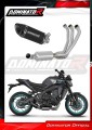 complete exhaust system with muffler DOMINATOR Full System HP8 BLACK fits to Yamaha MT09 2024  2