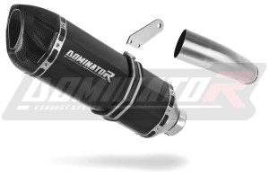 Kawasaki VERSYS 1000 2019 - 2024 Toba de esapament omologata EU NEGRU HP1
