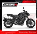 Yamaha MT-09 2017 - 2020 EXHAUST Collector Manifold EX Full System Muffler Auspuff Sportauspuff Silencer Echappement Silencieux Scarico Scarichi Escape Wydech Tłumik HP6 BLACK Dominator Exhaust System 3