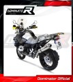 exhaust muffler DOMINATOR homologated road legal ROUND fits to BMW R1200GS 2010  2012 4