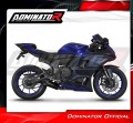 complete exhaust system with muffler DOMINATOR Full System HP8 BLACK fits to Yamaha YZF R7 2021  2024 4