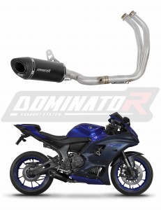 Yamaha YZF R7 2021 - 2024 Sistem complet cu colector si toba de esapament HP8 NEGRU + dB killer