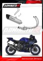 kompletny układ wydechowy z tłumikiem DOMINATOR RACE Full System Tytanowy HP6 pasujący do motocykla Yamaha YZF R7 2021 - 2024 3