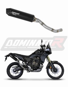 Yamaha Tenere 700 2021 - 2024 Toba de esapament MX2 NEGRU + dB killer medium