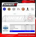 exhaust muffler DOMINATOR OVR fits to Aprilia RSV 1000 R 2004  2009 3