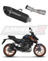 KTM 390 Duke 2024 EXHAUST Muffler Auspuff Sportauspuff Silencer Echappement Silencieux Scarico Scarichi Escape Wydech Tłumik HP8 BLACK Dominator Exhaust System x