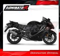 complete exhaust system with muffler DOMINATOR Full System titanium HP6 fits to Suzuki GSX 1300 R Hayabusa 2021  2024 4