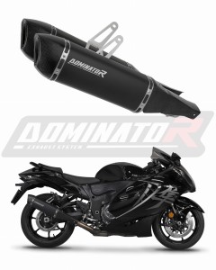 Suzuki GSX 1300 R Hayabusa 2021 - 2026 Exhaust Silencer Muffler HP6 BLACK + dB killer