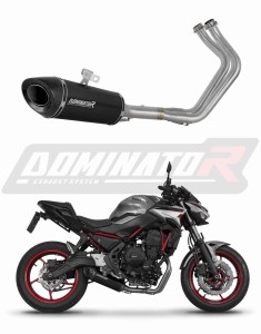 Kawasaki Ninja 650 2023 - 2026 Sistem complet cu colector si toba de esapament HP8 NEGRU + dB killer