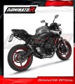 Kawasaki Ninja 650 2023 - 2025 EXHAUST Collector Manifold Full System Muffler Auspuff Sportauspuff Silencer Echappement Silencieux Scarico Scarichi Escape Wydech Tłumik BLACK HP8 Dominator Exhaust System 2