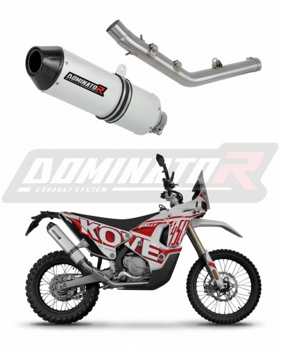exhaust muffler DOMINATOR MX2 fits to Kove 450 RALLY 2023  2025