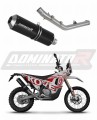 Kove 450 RALLY 2023 - 2025 EXHAUST Muffler Auspuff Sportauspuff Silencer Echappement Silencieux Scarico Scarichi Escape Wydech Tłumik MX BLACK  Dominator Exhaust System x